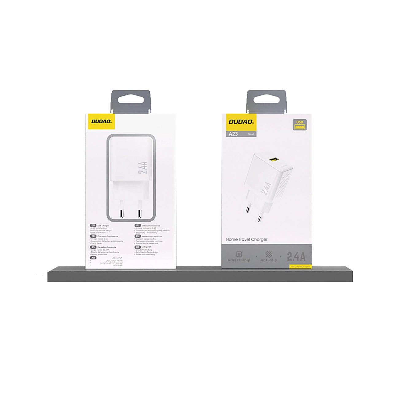 Dudao A23 2.4A USB-A Charger - White_3