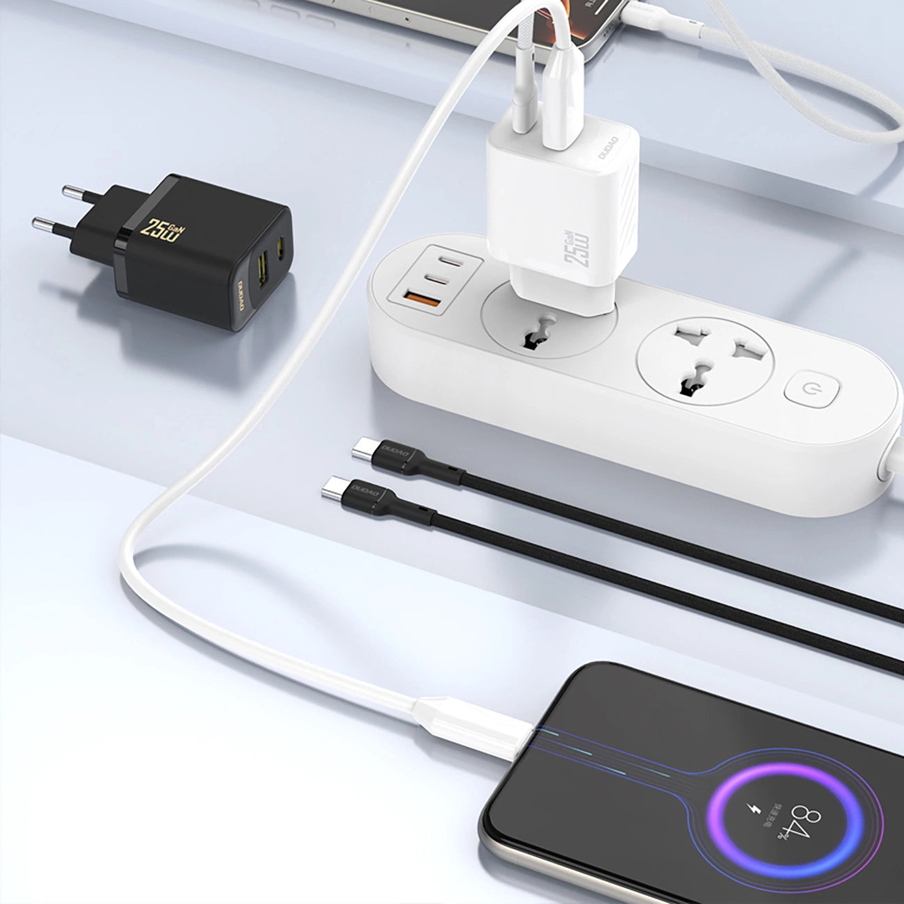 Dudao A27 25W GaN USB-C Wall Charger - Black_1