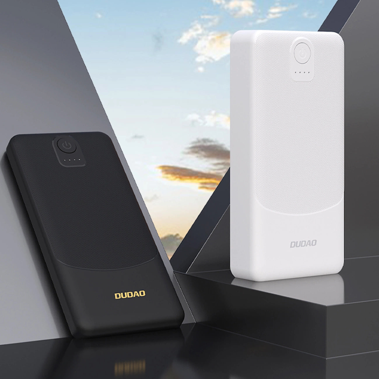 Powerbank Dudao K10 10000mAh 2.4A 2 x USB-A - white_7