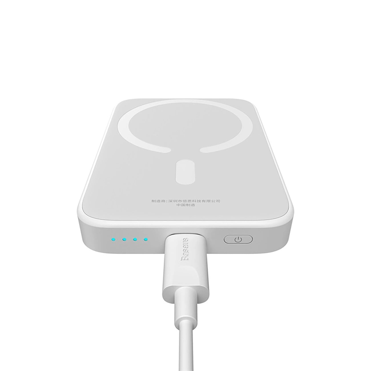 Baseus Magnetic Mini Air PPCXM06A 6000mAh 20W Power Bank with Simple Series USB-C Cable - White_7