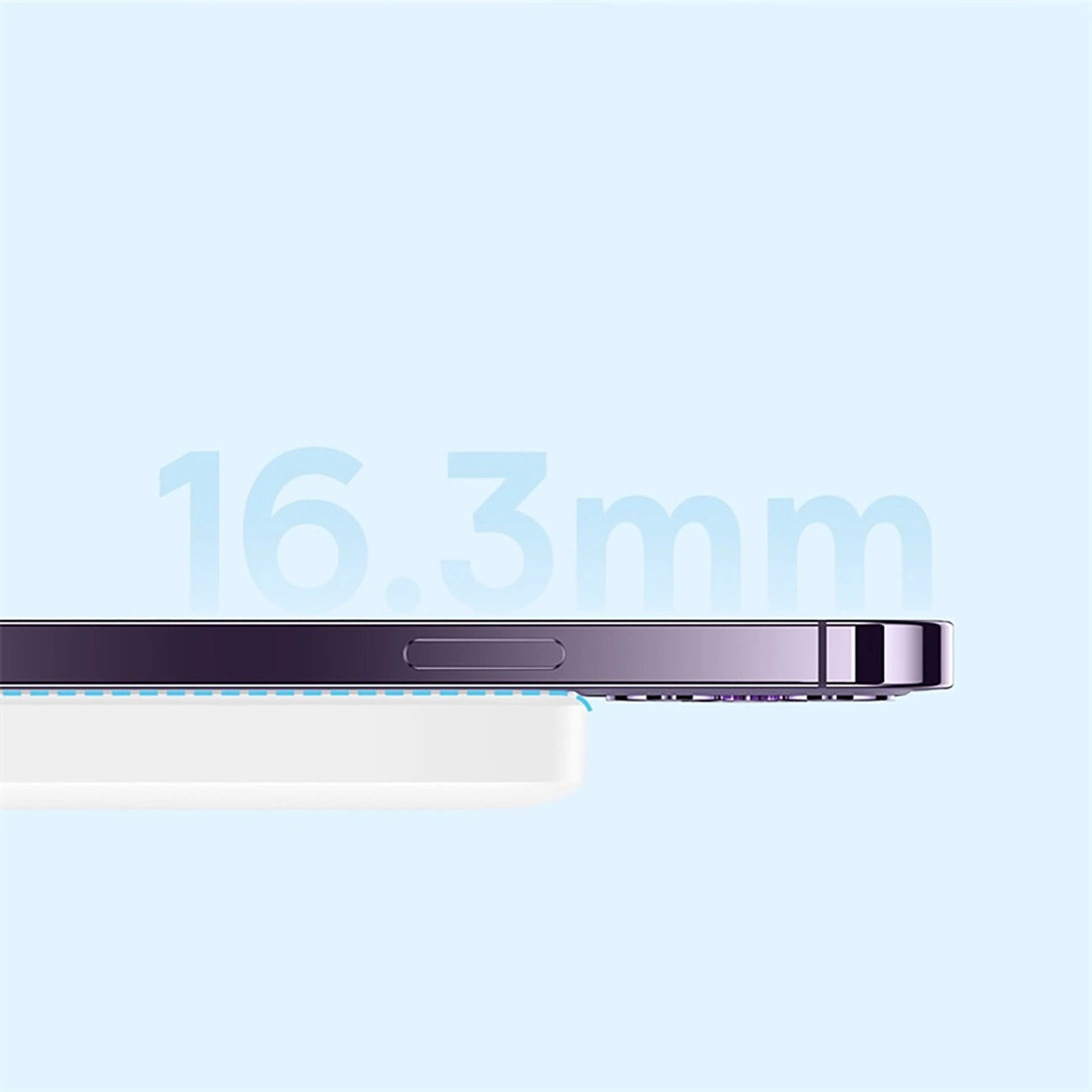 Baseus Magnetic Mini Air PPCXM06A 6000mAh 20W Power Bank with Simple Series USB-C Cable - White_11
