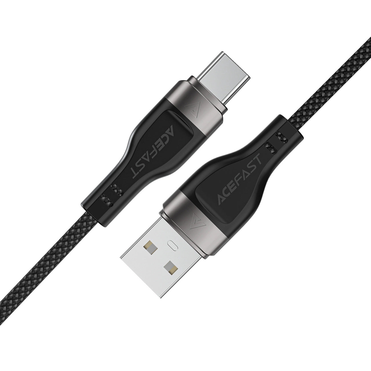 Acefast C11-04 USB-A - USB-C 3A Cable 1.2m Magnetic Braid - Black_1