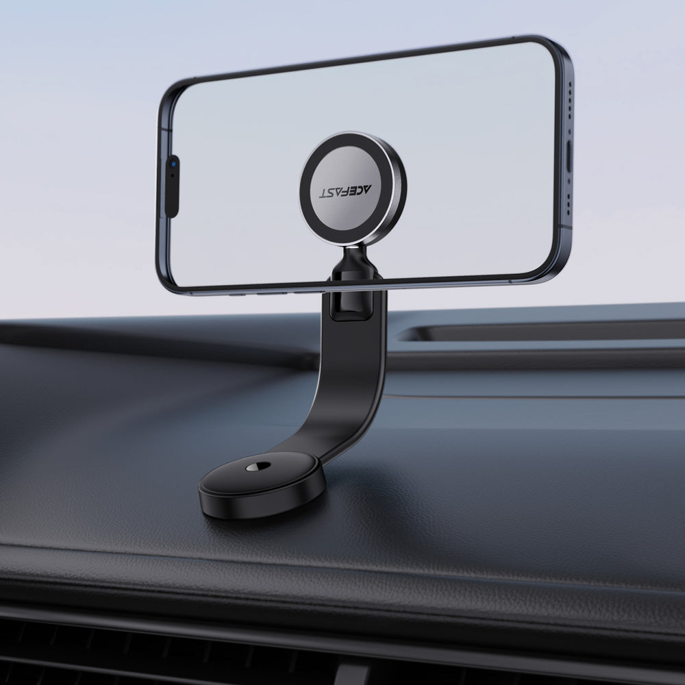 Acefast D37 Car Holder with MagSafe 15W Magnetic Charger for Dashboard - Black_8
