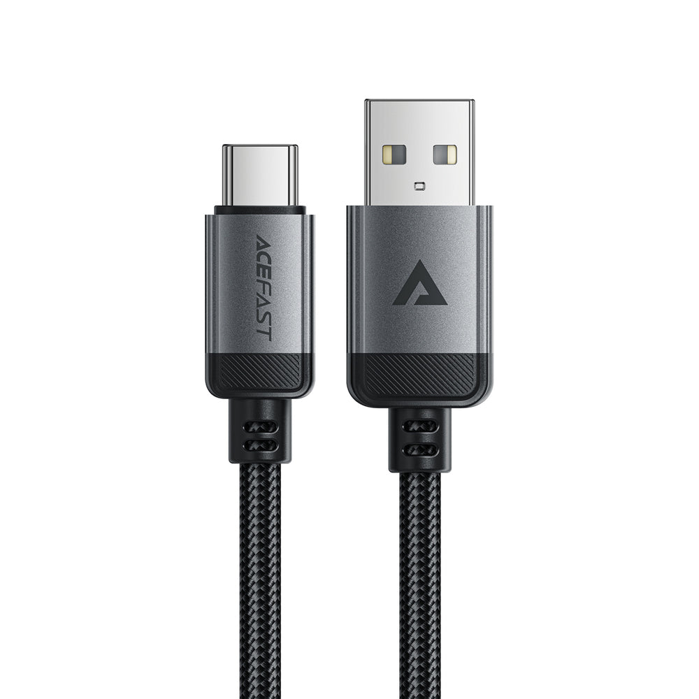 Acefast C20-04 USB-A - USB-C Cable 480Mb/s 3A 1.2m - Black_0