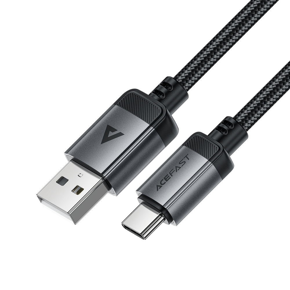 Acefast C20-04 USB-A - USB-C Cable 480Mb/s 3A 1.2m - Black_2