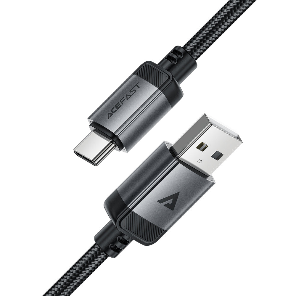 Acefast C20-04 USB-A - USB-C Cable 480Mb/s 3A 1.2m - Black_3