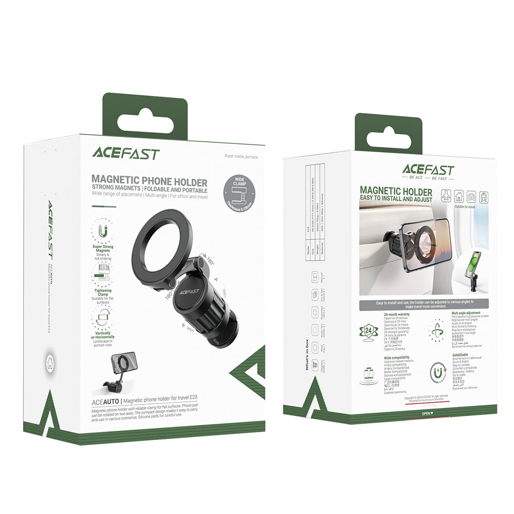 Acefast E23 Magnetic Phone Holder - Black_6