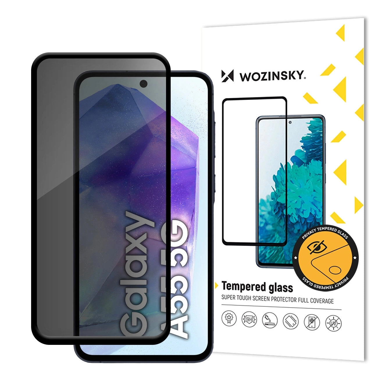 Wozinsky Privacy Glass tempered glass for Samsung Galaxy S25+ with Anti Spy filter_0