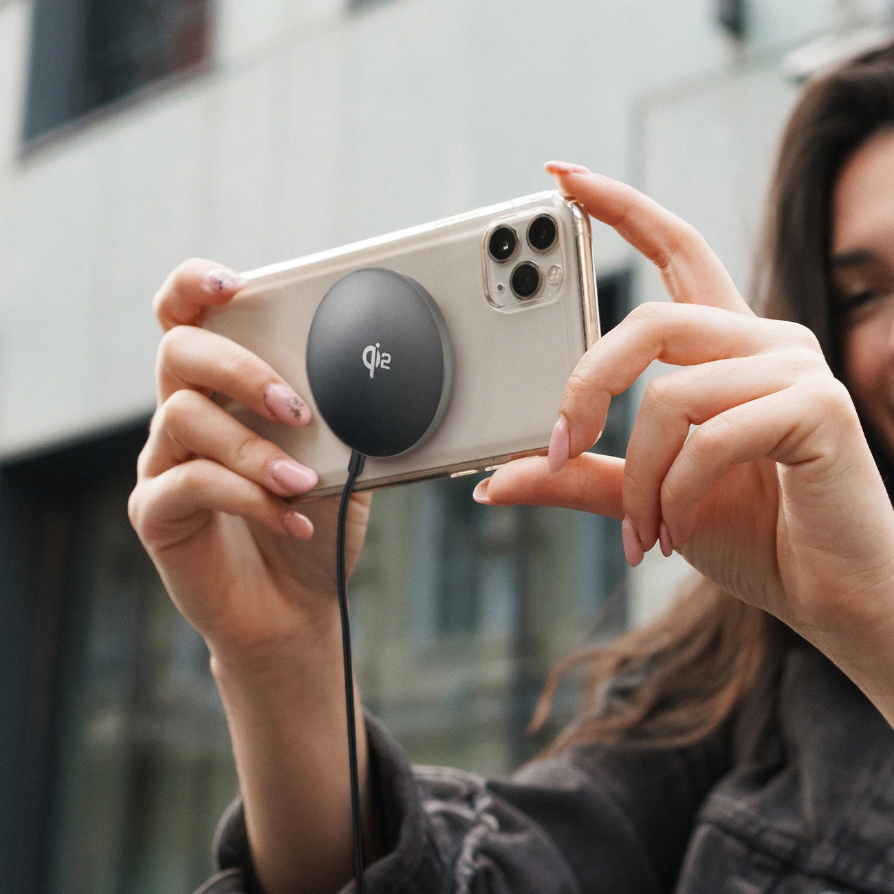 Wozinsky 15W Wireless Qi2 Inductive Charger - Black_2