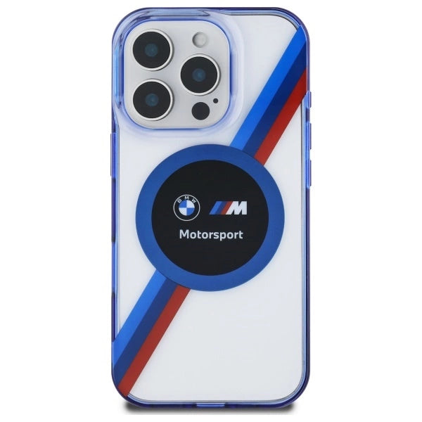 BMW BMHMP16X23HTPUT iPhone 16 Pro Max 6.9" transparent hardcase Motosport IML Circle MagSafe_2