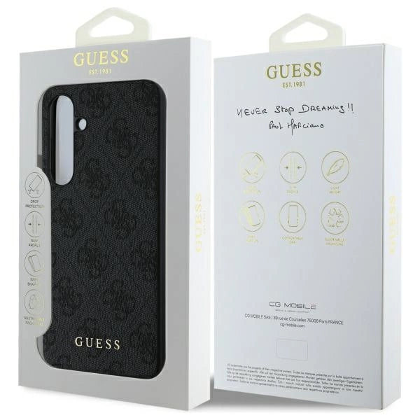 Guess GUHCS24FEG4GFGR S24 FE S721 gray/gray hardcase 4G Metal Gold Logo_7