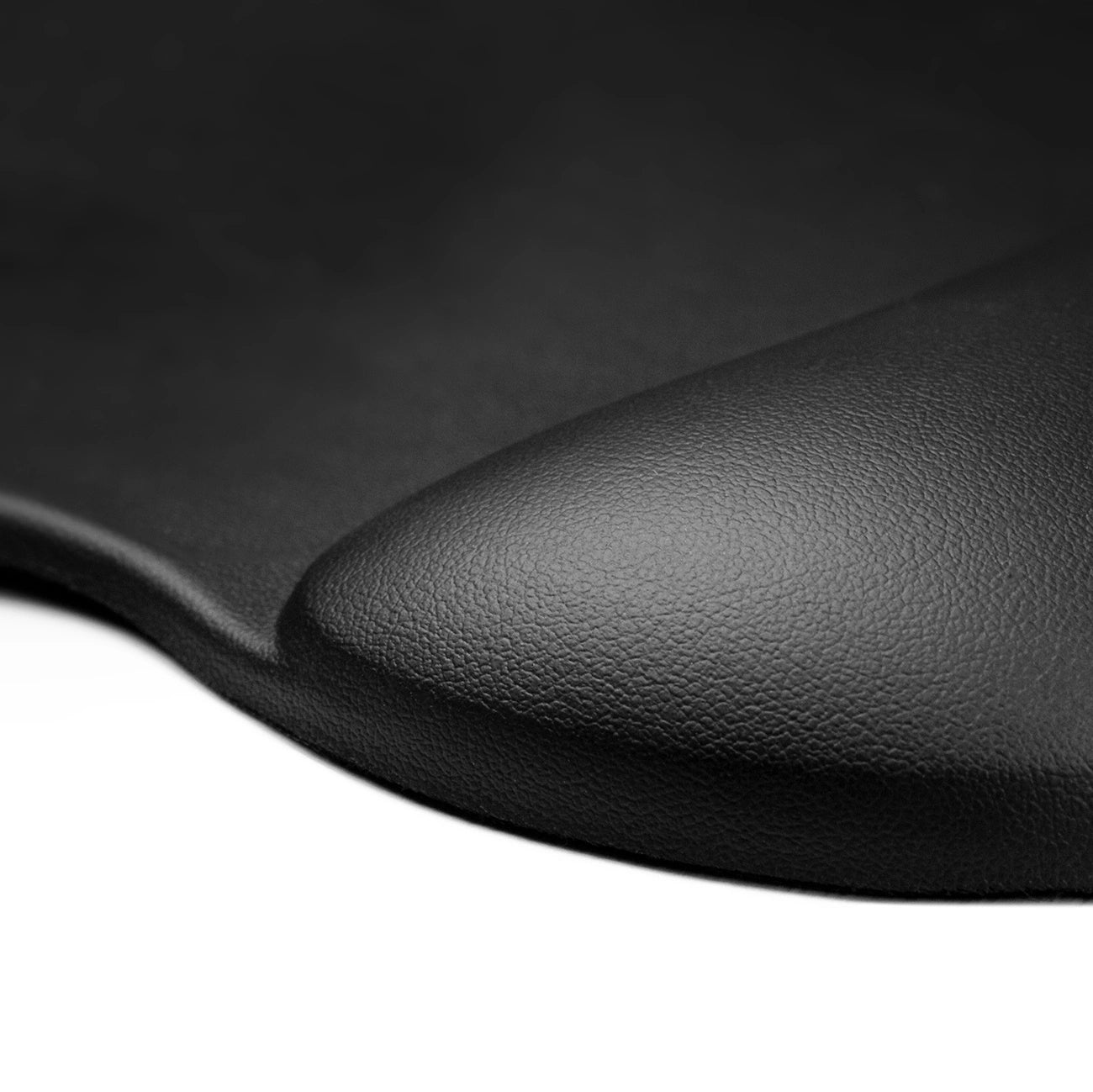 Ergonomic Mouse Pad and Wrist Rest Gel Eco Leather Large Anti-Slip - Black_2