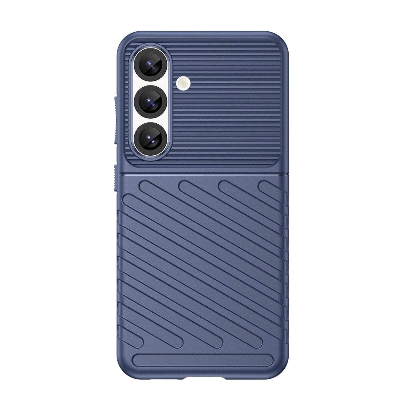 Thunder Case Samsung Galaxy S25 Silicone Armored Case - Blue_0
