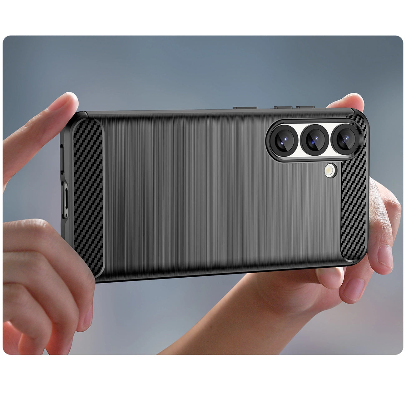 Carbon Case for Samsung Galaxy S25 - Black_4
