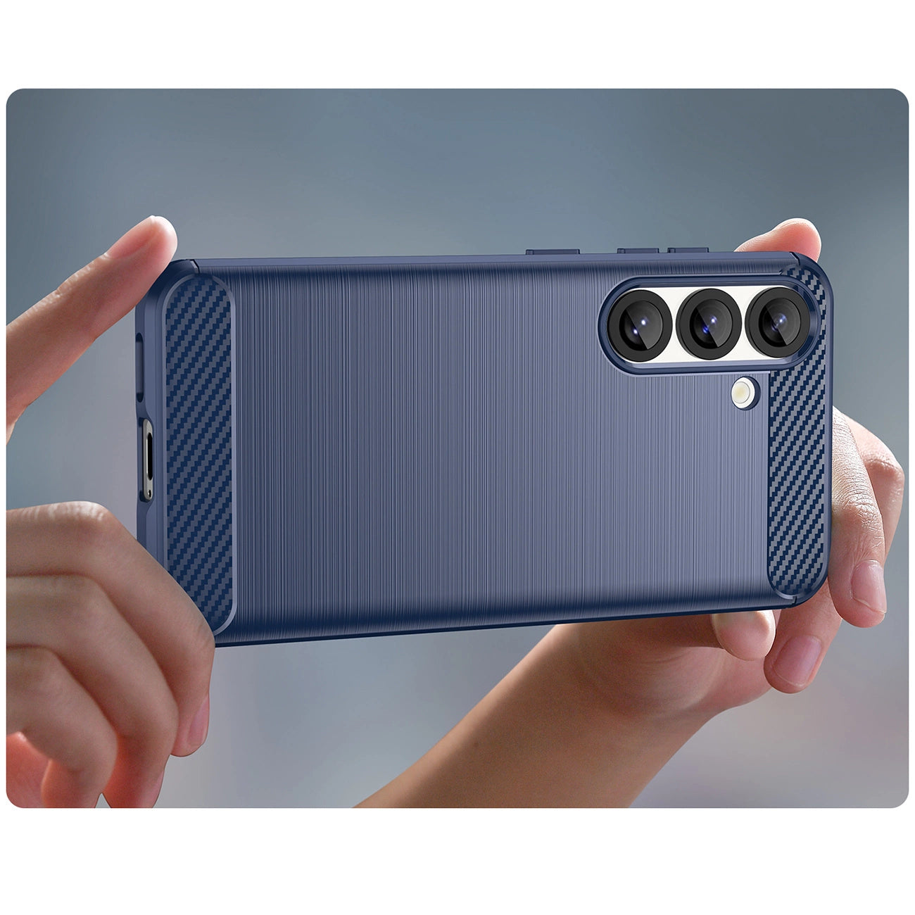 Carbon Case for Samsung Galaxy S25 - Blue_5