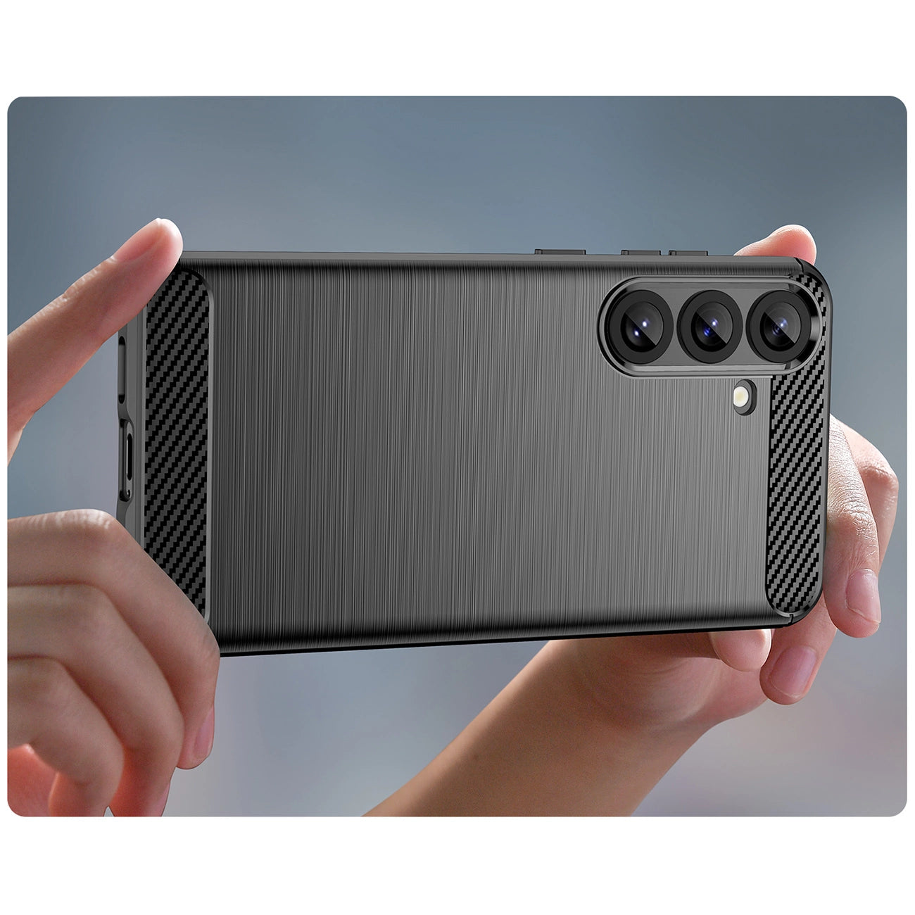 Carbon Case for Samsung Galaxy S25+ - Black_5