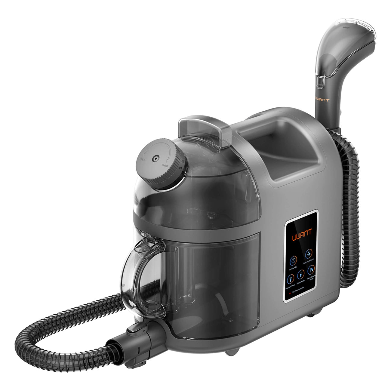 UWANT B200 12000Pa 1900W washing vacuum cleaner with Deep Cleaning steam cleaning function - gray_3