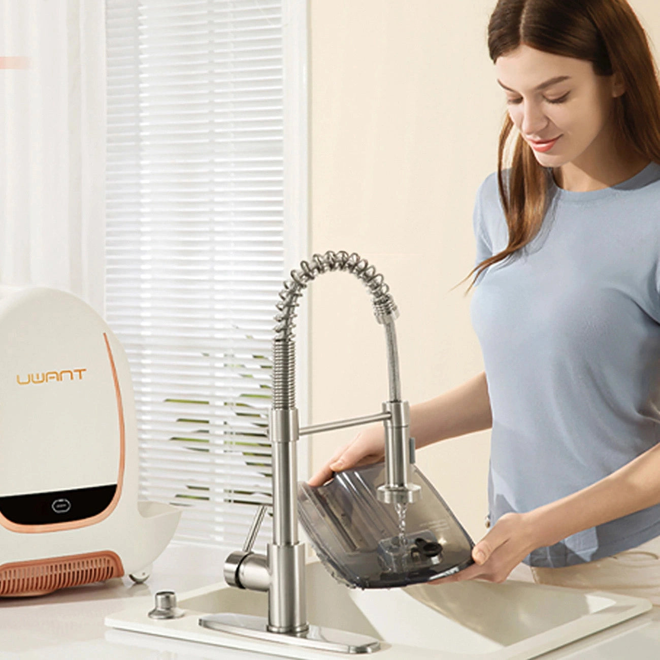 UWANT B100-S 12000Pa 450W washing vacuum cleaner - white_13