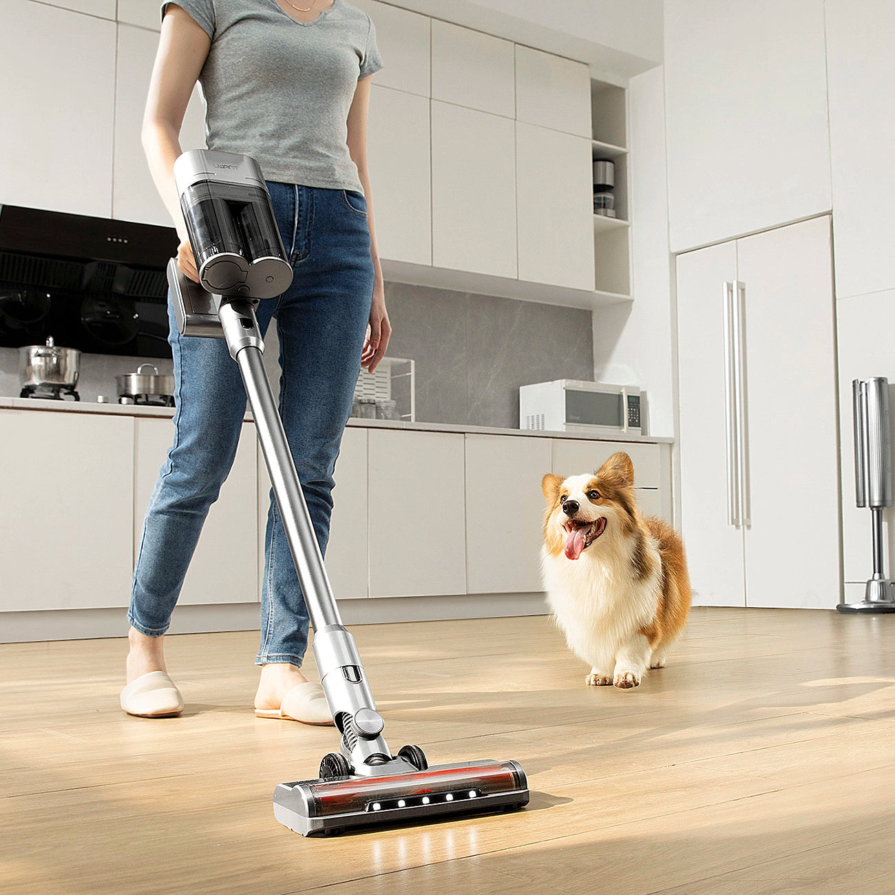 UWANT V100 Cordless Vacuum Cleaner - Gray_10