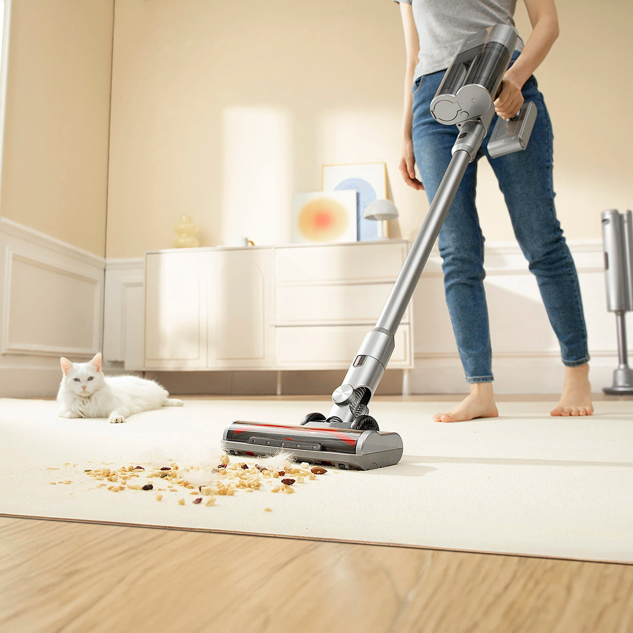 UWANT V100 Cordless Vacuum Cleaner - Gray_13