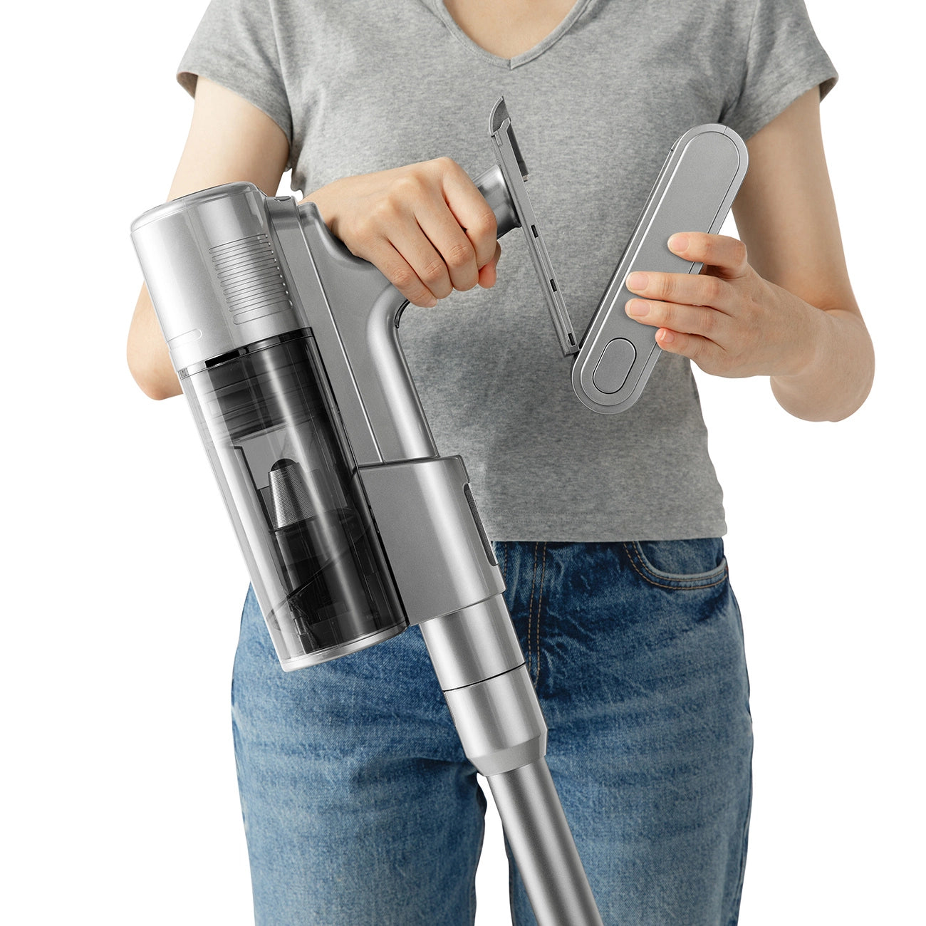 UWANT V100 Cordless Vacuum Cleaner - Gray_7