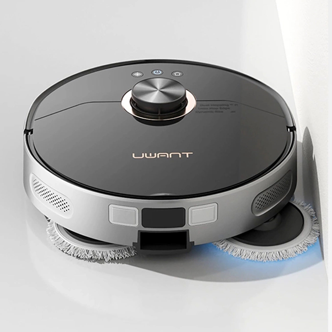 UWANT U200 Pro Robot Vacuum Cleaner with Mop Function + Charging/Cleaning Station - Gray_11