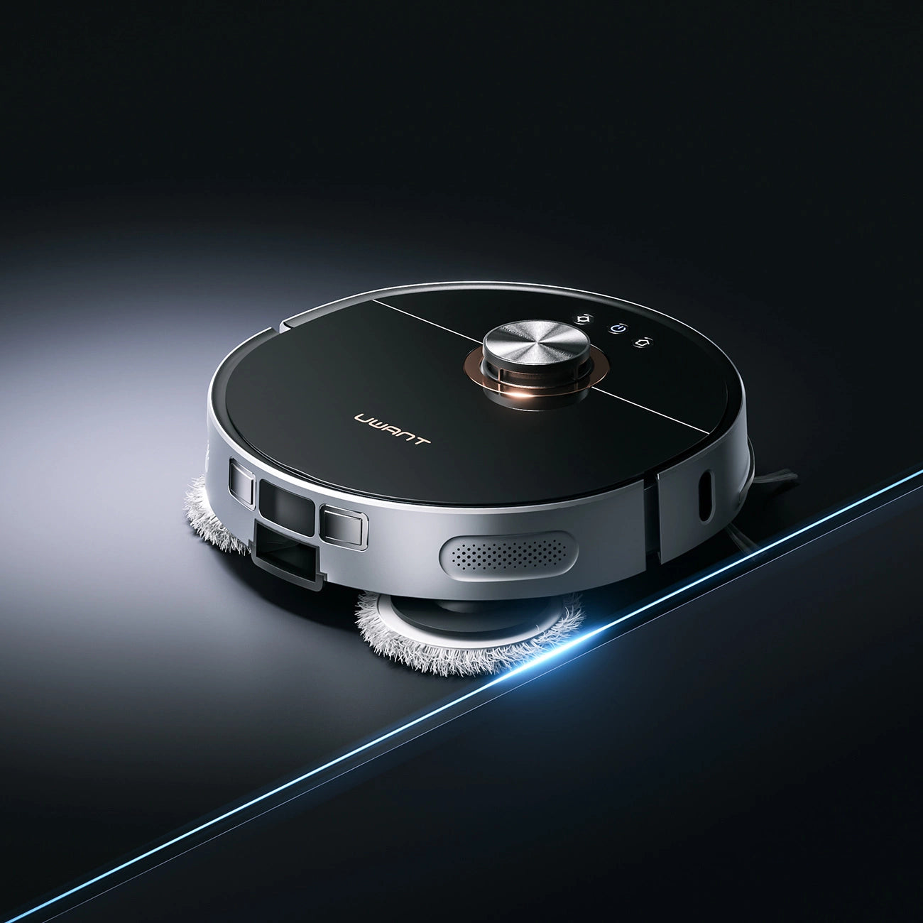 UWANT U200 Pro Robot Vacuum Cleaner with Mop Function + Charging/Cleaning Station - Gray_7