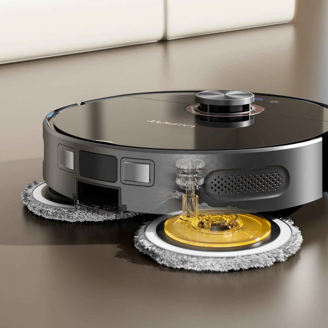 UWANT U200 Pro Robot Vacuum Cleaner with Mop Function + Charging/Cleaning Station - Gray_8