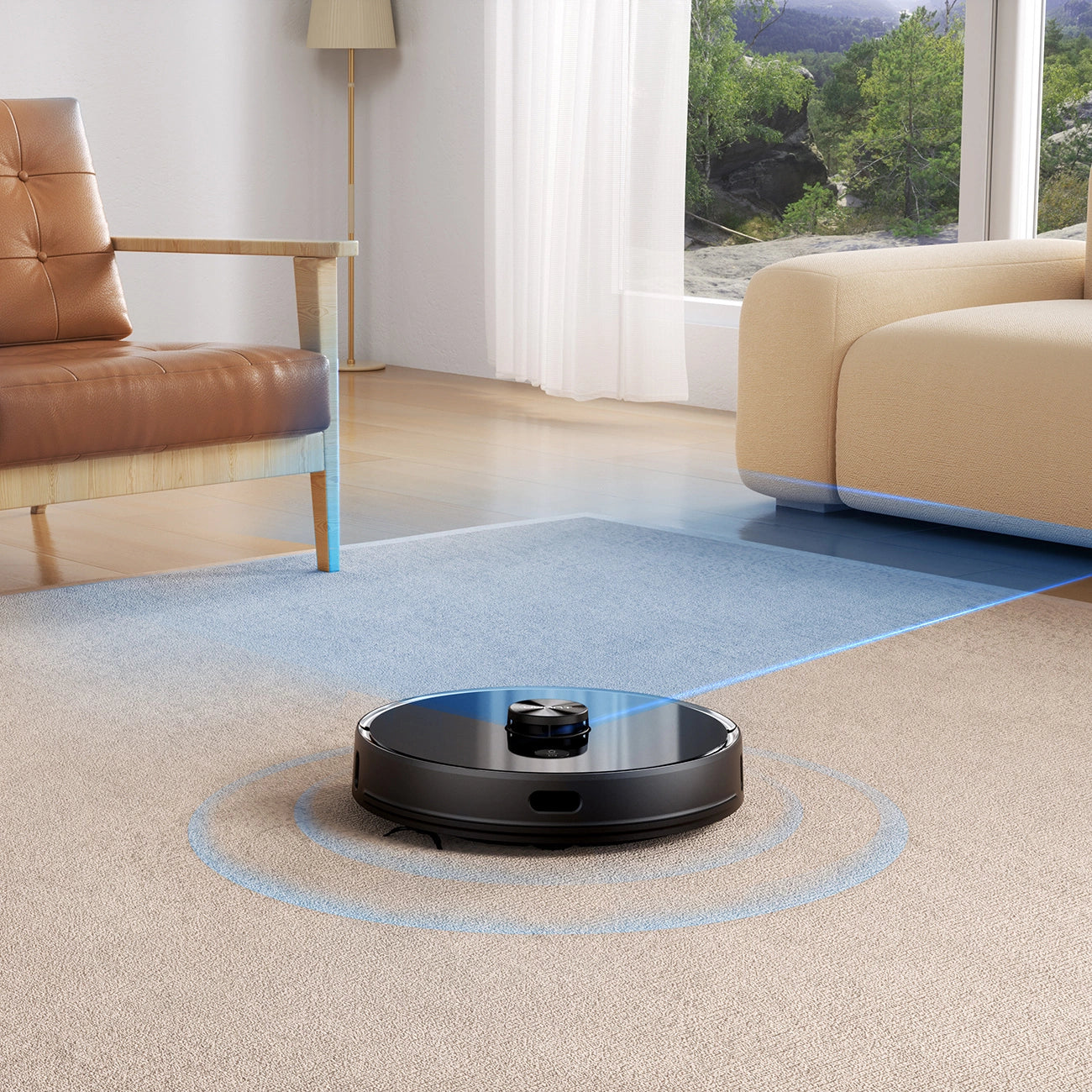 UWANT U100 Lite Robot Vacuum Cleaner with Mop Function + Charging Station - Gray_13
