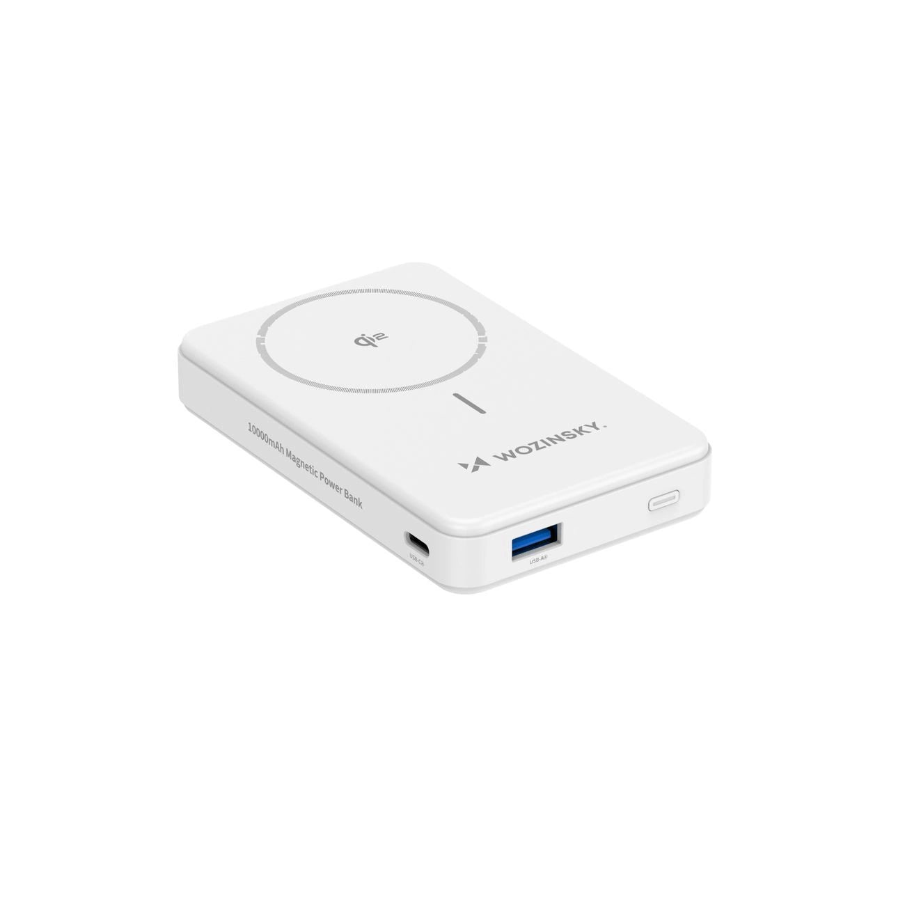 Powerbank Wozinsky WLWP-10KA0Y3WS 22.5W PD Qi2 10000 mAh, with stand, 1x USB-A, 1x USB-C - white_3