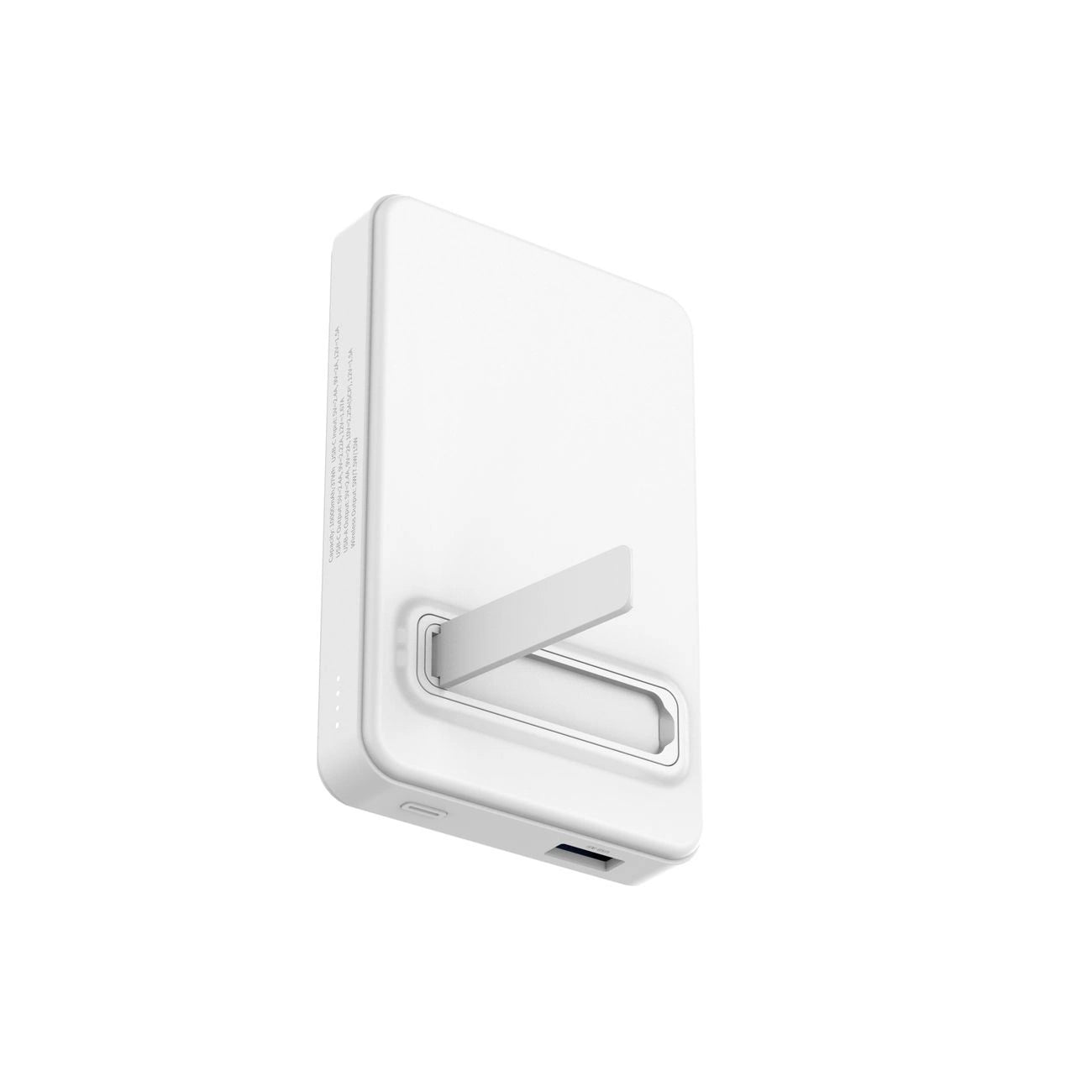 Powerbank Wozinsky WLWP-10KA0Y3WS 22.5W PD Qi2 10000 mAh, with stand, 1x USB-A, 1x USB-C - white_5