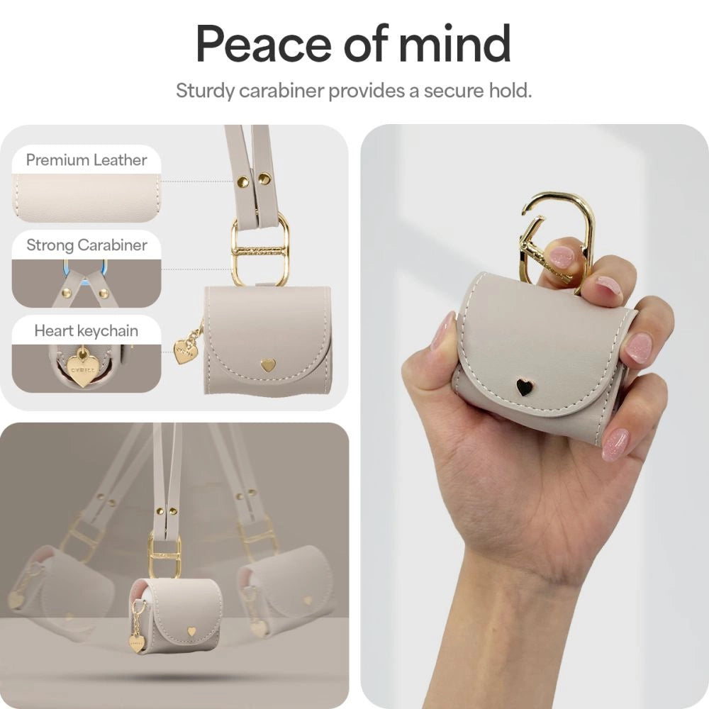Spigen Cyrill Mini Bag for AirPods 4 - Beige_7