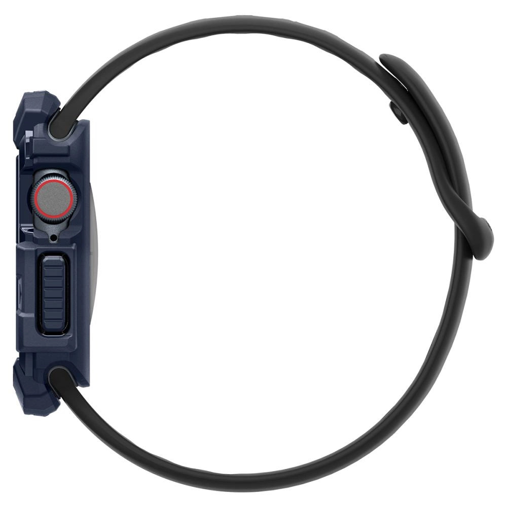 Spigen Rugged Armor Case for Apple Watch 10 46mm - Navy Blue_3