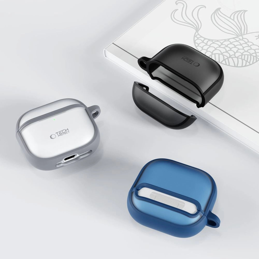 Tech-Protect Slim Hook Case for AirPods 4 - Gray_10
