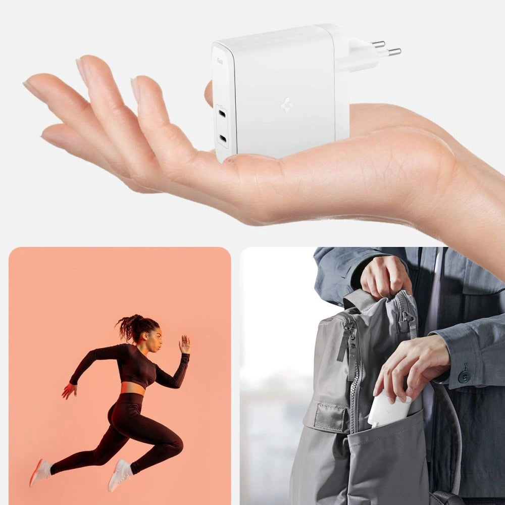 Spigen ArcStation Pro Charger + USB-C 140-W Cable - White_4