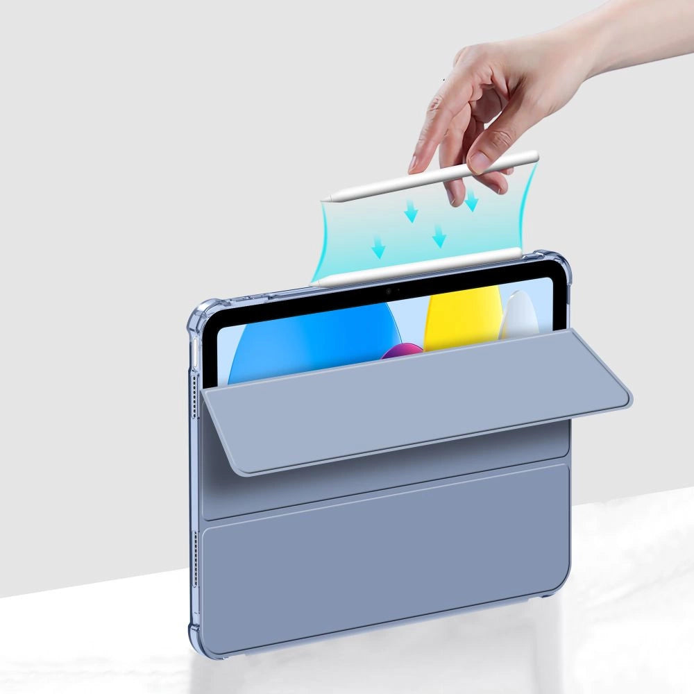 Tech-Protect SC Pen Hybrid Case for iPad 10 / 2022 - Blue - Transparent_6