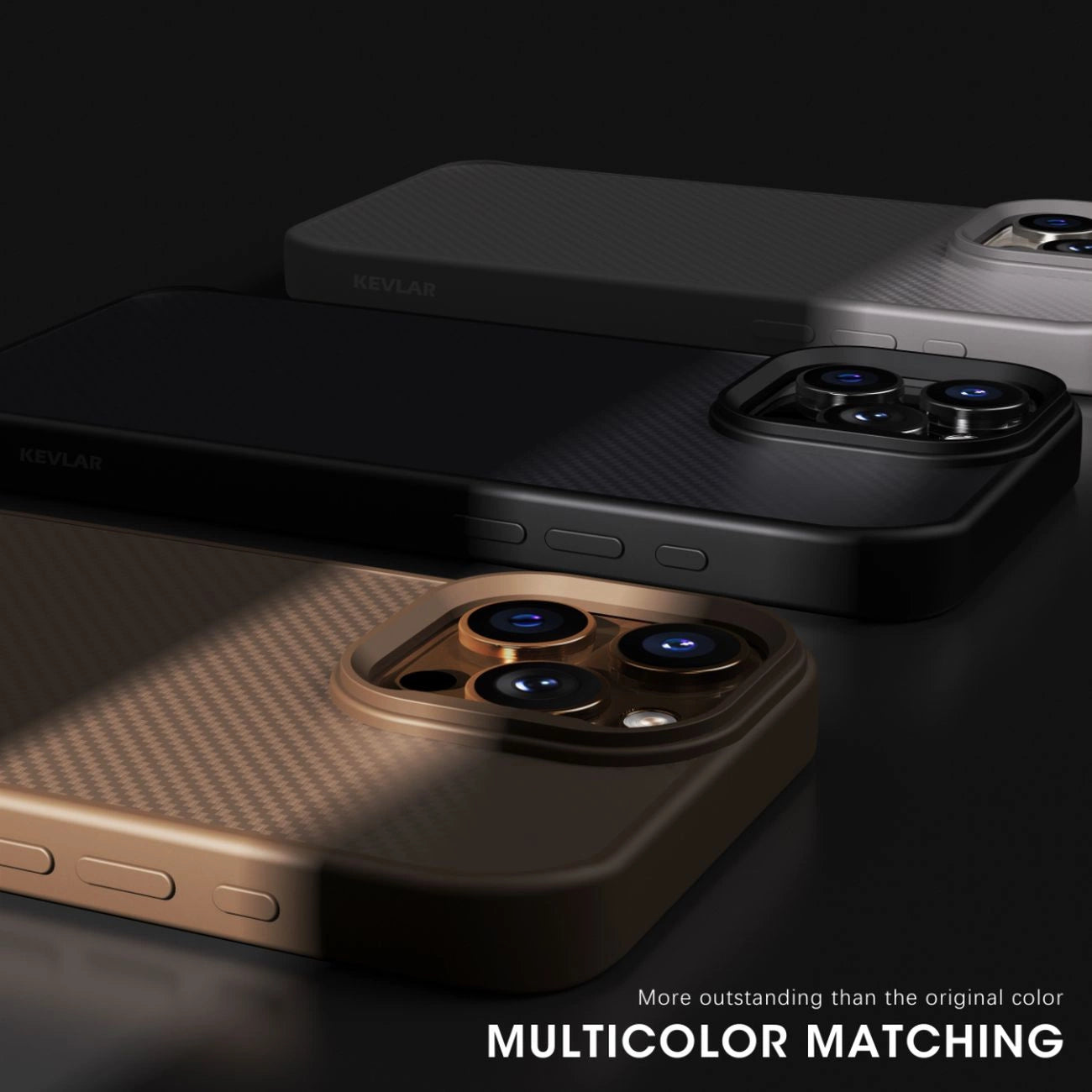 Wozinsky Carbon Fiber Case with MagSafe for Samsung Galaxy S25+ - Brown_3