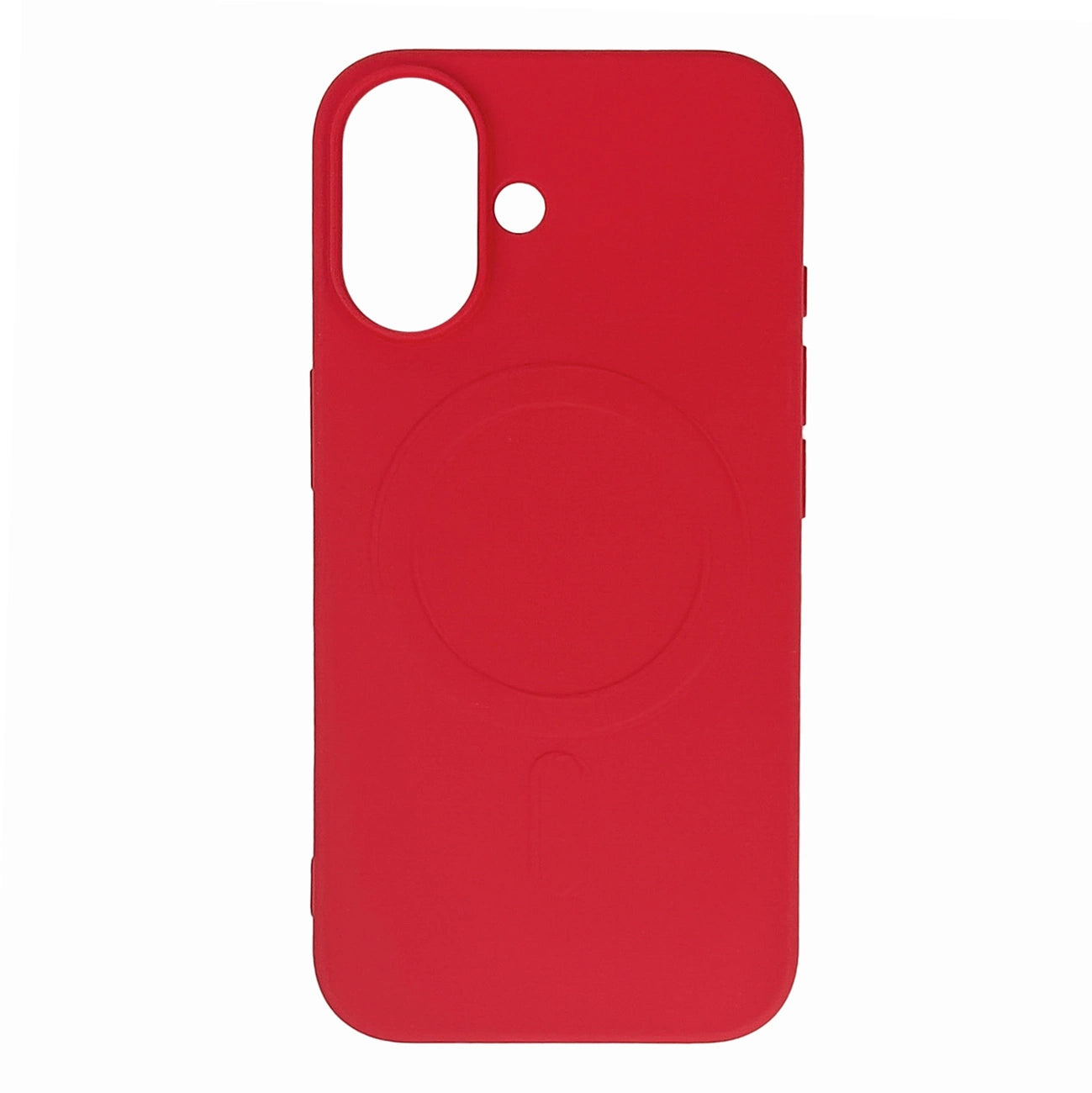 Liquid Silicone Case MagSafe for Samsung Galaxy S25 - Red_1