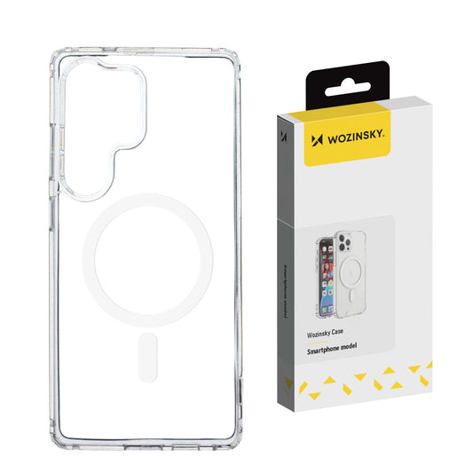Wozinsky Ultra Clear MagSafe Case for Samsung Galaxy S25 - Clear_0