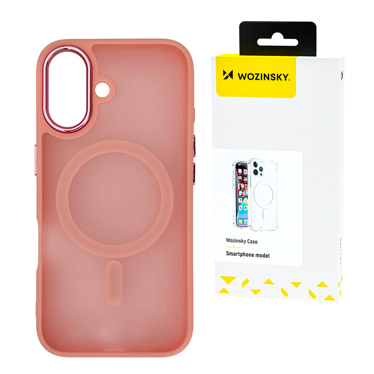 Wozinsky Fashion Case with MagSafe for Samsung Galaxy S24 FE - Pink_0