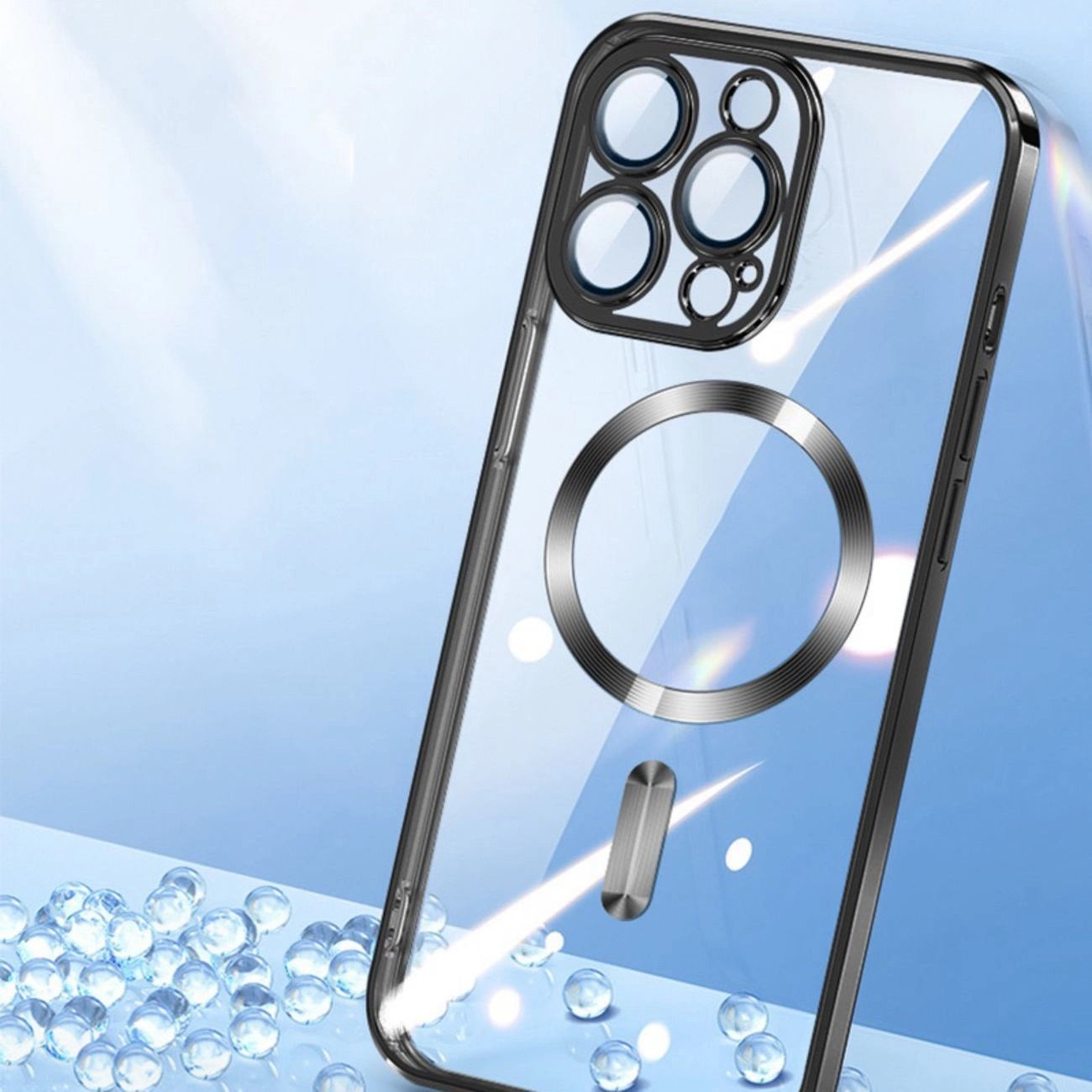 Wozinsky Electroplated Magsafe Case for Samsung Galaxy S24 FE - Pink_4