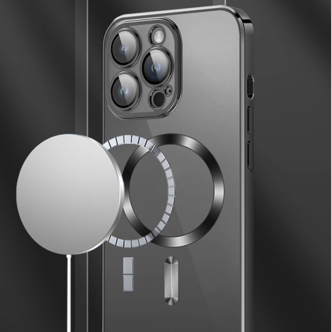 Wozinsky Electroplated Magsafe case for Samsung Galaxy S24 FE - silver_11