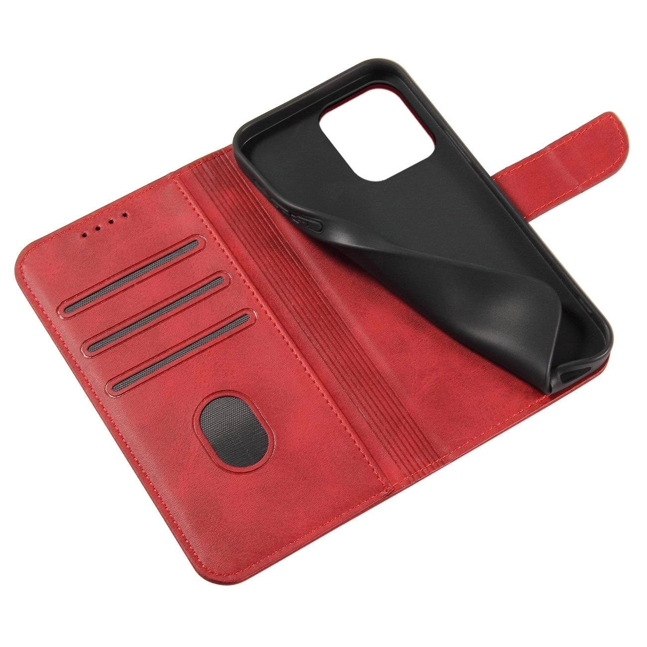 Magnet Case with flap for Samsung Galaxy A26 - red_2