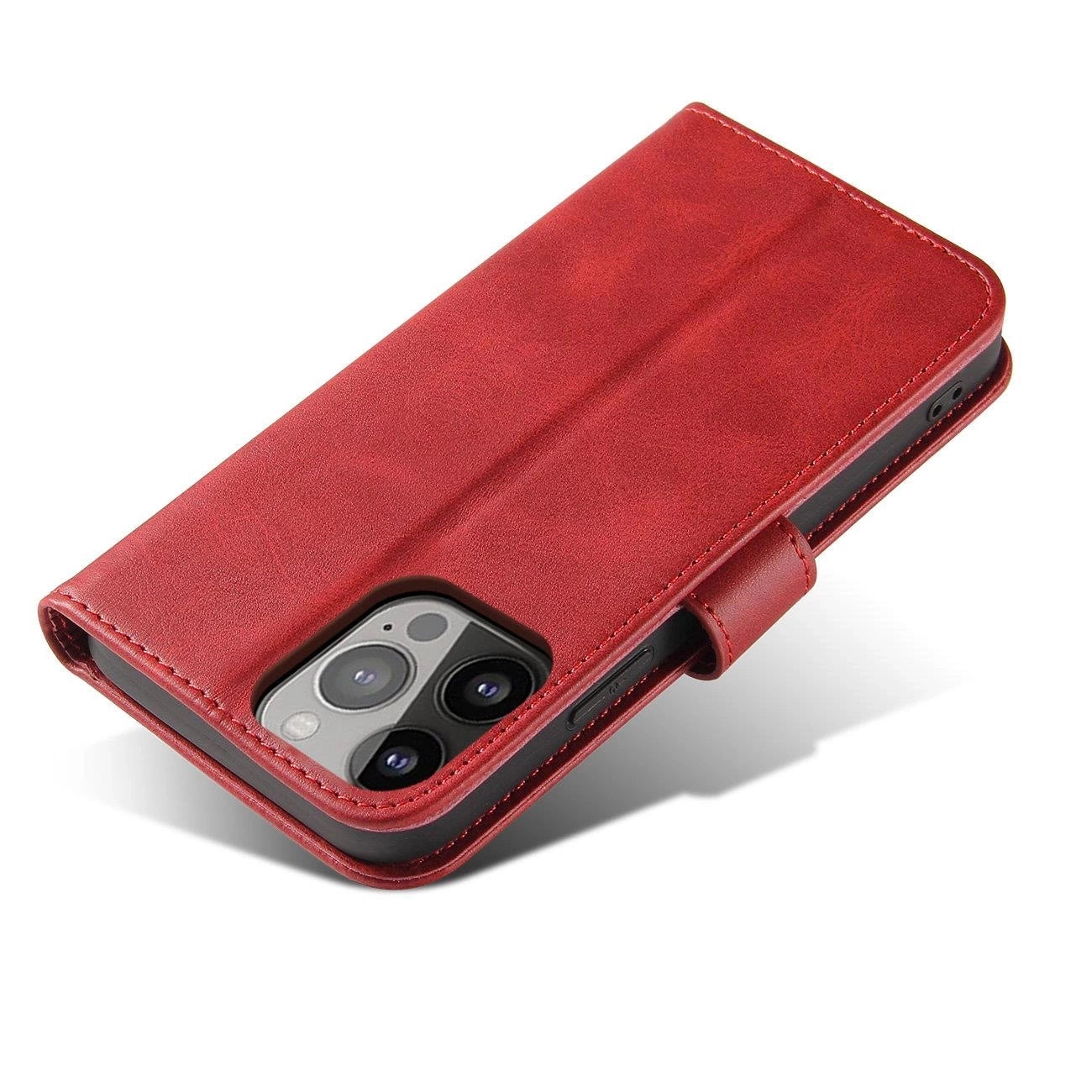 Magnet Case with flap for Samsung Galaxy A26 - red_3