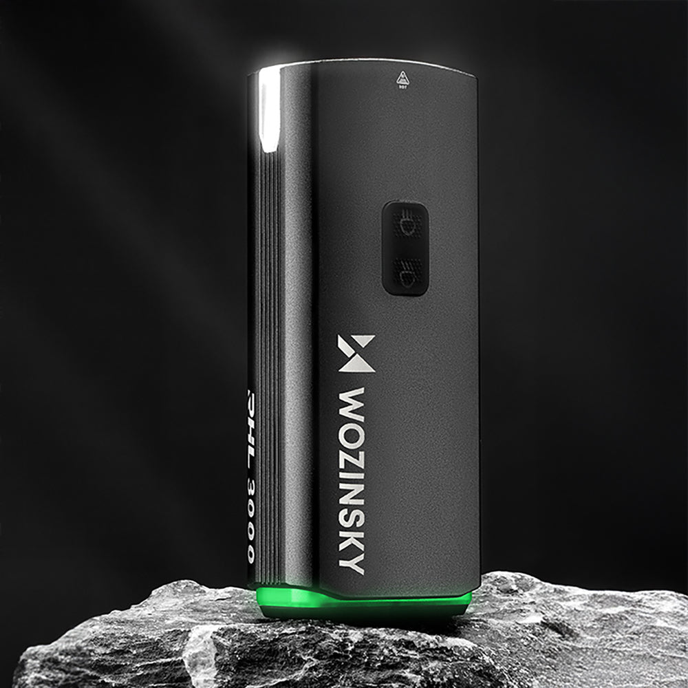 Wozinsky Front Bike Light + USB-C Cable (3000 lm) - Black_1