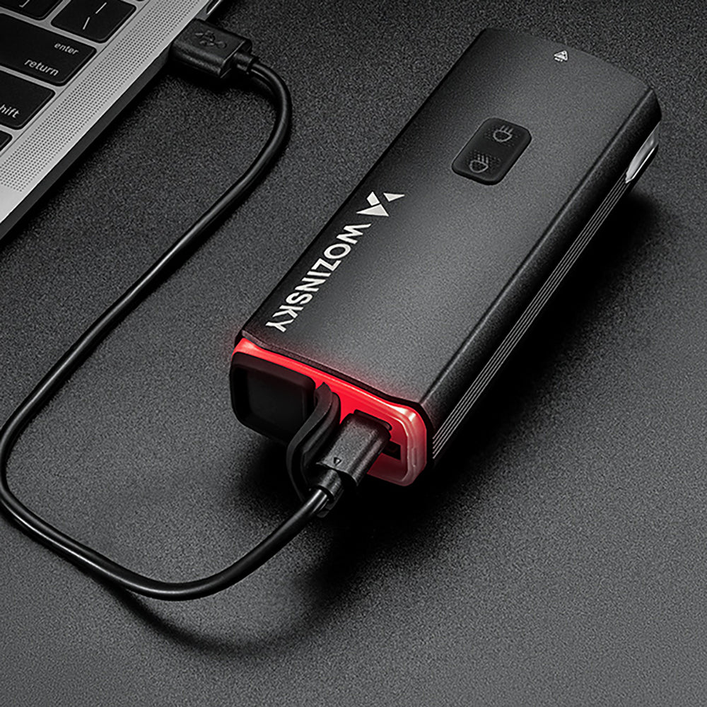 Wozinsky Front Bike Light + USB-C Cable (3000 lm) - Black_3