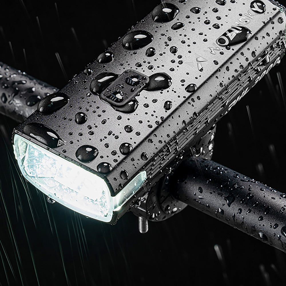 Wozinsky Front Bike Light + USB-C Cable (3000 lm) - Black_7