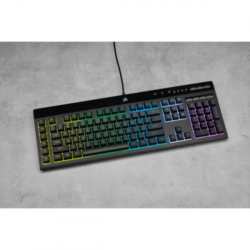 Corsair K55 RGB PRO teclado USB QWERTY Español Negro_7