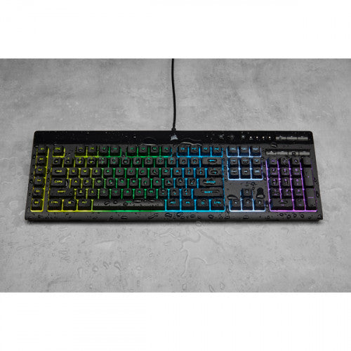 Corsair K55 RGB PRO teclado USB QWERTY Español Negro_9