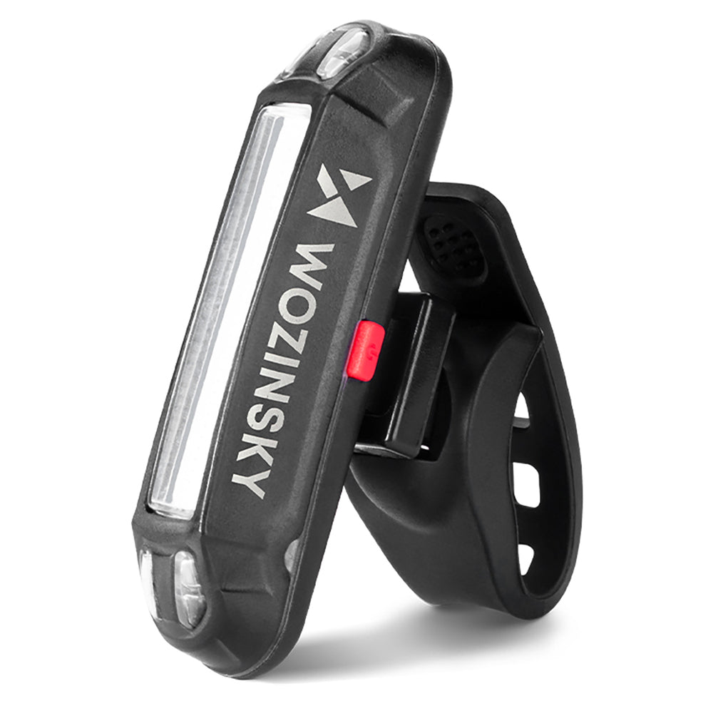 Wozinsky WSBLB2 Front (400 lm) and Rear USB-C Bike Light Set - Black_2